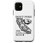 Don't Poke Bear California Republic State Park US Democracy Custodia per iPhone 11