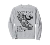 Don't Poke Bear California Republic State Park US Democracy Felpa