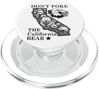 Don't Poke Bear California Republic State Park US Democracy PopSockets PopGrip per MagSafe
