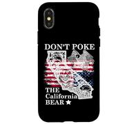 Don't Poke the California Bear Republic State Park US Resist Custodia per iPhone X/XS