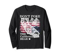 Don't Poke The California Bear Republic State Park US Resist Maglia a Manica