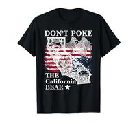 Don't Poke The California Bear Republic State Park US Resist Maglietta