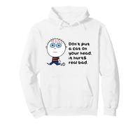 Don't Put A Cat On Your Head Funny Felpa con Cappuccio