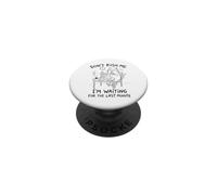 Don't Rush Me Cat Procrastinazione dell'ultimo minuto PopSockets PopGrip Adesivo