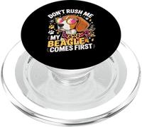 Don't Rush Me My Beagle Comes First Dog Lover PopSockets PopGrip per MagSafe