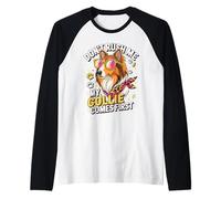 Don't Rush Me My Collie Comes First Funny Maglia con Maniche Raglan