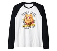 Don't Rush Me My Pomeranian Comes First Dog Lover Maglia con Maniche Raglan
