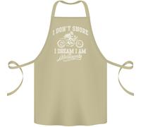 Dont Russamento I Sogno I'M A Moto Motociclista Cotone Grembiule 100% Biologico