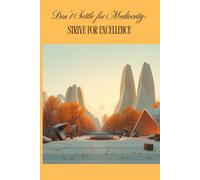 Don't Settle for Mediocrity: Strive for Excellence: Quotes Writing Pad, Lined Journal Notebook