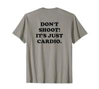 Don't Shoot! It's Just Cardio | Completo Cardio Lustiges | Maglietta