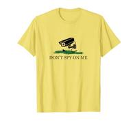 Dont Spy On Me Telecamera Privacy Sorveglianza Maglietta