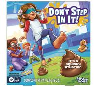 Don't Step in It Preschool Game I Blindfolded, Poop Party Game Spinner with 8
