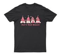 Don't Stop Believin Christmas T-Shirt Unisex Regalo Retrò Stagionale...