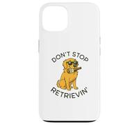 Don't Stop Retrievin' Divertente Golden Retriever Beer Dog Lover Custodia per iPhone 13