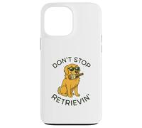 Don't Stop Retrievin' Divertente Golden Retriever Beer Dog Lover Custodia per iPhone 13 Pro Max