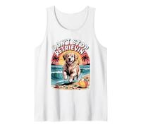 Don't Stop Retrieving Golden Retriever Funny Dog Lover Veterinario Canotta
