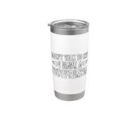 Don't Talk To Me I Have A Boyfriend Bicchiere termico in acciaio inox doppia parete