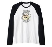 Don't Talk To Me Or My Coffee Grumpy Morning Humor Maglia con Maniche Raglan