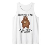 Don't Talk To Me Until I've Had My Coffee Canotta