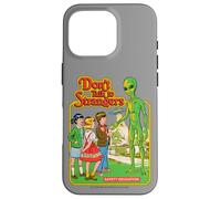 Don't Talk to Strangers Alien UFO Retro Funny Adult Humor Custodia per iPhone 16 Pro