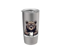Don't Tell Mom Bicchiere termico in acciaio inox doppia parete