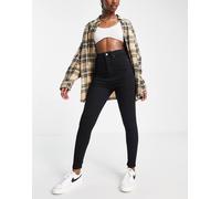 Don't Think Twice - Ellie - Jeans skinny a vita alta, colore nero 34