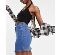 Don't Think Twice Tall - Clara - Gonna di jeans a vita alta elasticizzata, colore blu medio 8