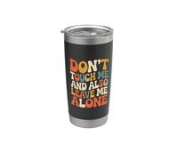 Don't Touch Me And Also Leave Me Alone Introverso |- Bicchiere termico in acciaio inox doppia parete