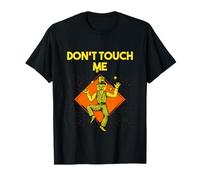 Dont Touch Me Coppie Divertenti Amanti Umorismo Donne Sarcastiche Maglietta