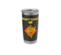 Dont Touch Me Coppie Divertenti Umorismo Amanti Donne Sarcastiche Bicchiere termico in acciaio inox doppia parete