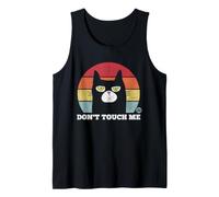 Don't Touch Me Funny Cat Canotta