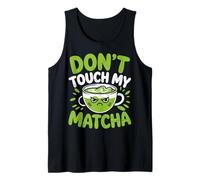 Don't Touch My Matcha Amante del tè Verde ICES Matcha Latte Canotta