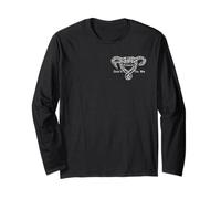 Don't Tread On Me Uterus Snake PRO Roe Femminista Maglia a Manica