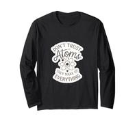 Don't Trust Atoms They Make Up Everything Scienza |-- Maglia a Manica