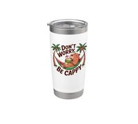 Don't Worry Be Cappy - Cool Capybara Vibes - Funny Capybara Bicchiere termico in acciaio inox doppia parete