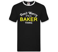 Don'T Worry È Baker Cosa - Uomo Suoneria - Cognome Personalizzato Nome Famiglia
