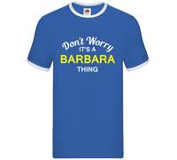 Don'T Worry È Barbara Cosa - Uomo Suoneria - Cognome Personalizzato Nome