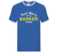 Don'T Worry È Barker Cosa - Uomo Suoneria - Cognome Personalizzato Nome Famiglia
