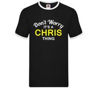 Don'T Worry È Chris Cosa - Uomo Suoneria - Cognome Personalizzato Nome Famiglia
