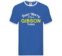 Don'T Worry È Gibson Cosa - Uomo Suoneria - Cognome Personalizzato Nome Famiglia