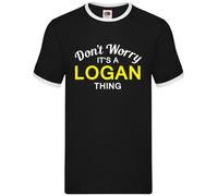 Don'T Worry È Logan Cosa - Uomo Suoneria - Cognome Personalizzato Nome Famiglia