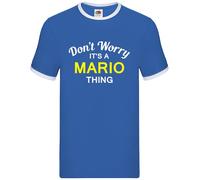 Don'T Worry È Mario Cosa - Uomo Suoneria - Cognome Personalizzato Nome Famiglia