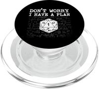 Don't Worry I Have A Plan - RPG Giochi da tavolo D20 Da tavolo PopSockets PopGrip per MagSafe