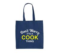 Don'T Worry It's A Cook Cosa - Borsa Tote IN Tela - Cognome Custom Nome Famiglia