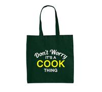 Don'T Worry It's A Cook Cosa - Borsa Tote IN Tela - Cognome Custom Nome Famiglia