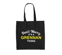 Don'T Worry It's A Grennan Cosa - Borsa Tote IN Tela - 1995 Musica Love Tour Tom