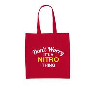 Don't Worry It's A Nitro Thing - Borsa Shopper in Tela - Gladiator TV