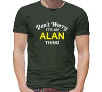 Don'T Worry It's Un Alan Cosa T-Shirt - Cognome Custom Nome Famiglia