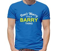 Don'T Worry It's Un Barry Cosa T-Shirt - Cognome Custom Nome Famiglia