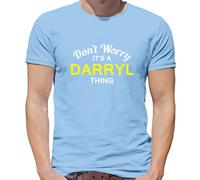 Don'T Worry It's Un Darryl Cosa T-Shirt - Cognome Custom Nome Famiglia